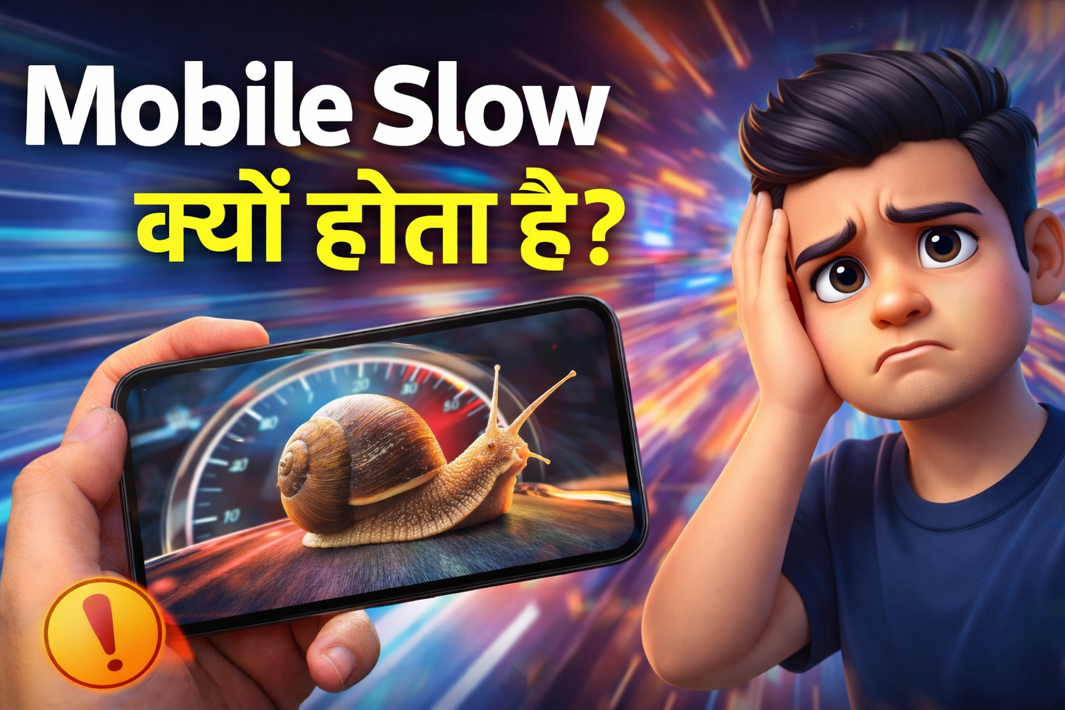 Mobile slow kyo hota hai